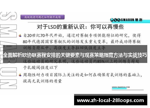 全面解析欧协联赛程安排的关键要素与观赛策略指南方法与实战技巧 全面解析欧协联赛程安排的关键要素与观赛策略指南方法与实战技巧